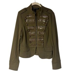 NWT INC Fatigue Green Utility Chic JACKET